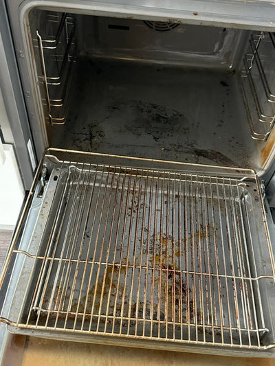 Before cleaning - Oven Clean